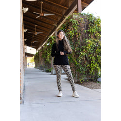 Ready to Ship | The Bianca - Leopard Bats Leggings *