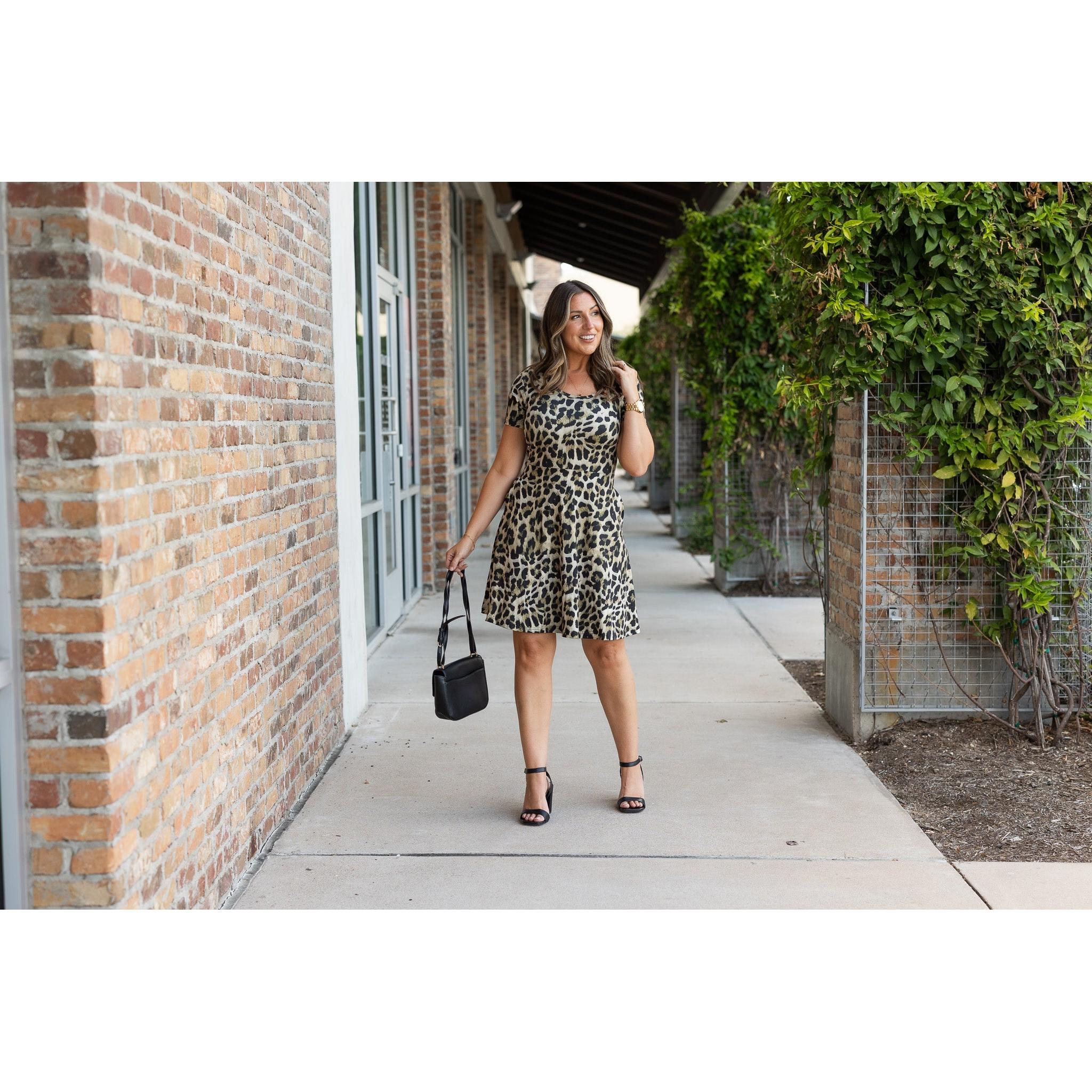 Ready to Ship | The Layla Leopard Dress
