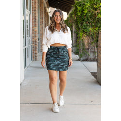 Ready to Ship |  The Kai - CAMO Jogger Skirt