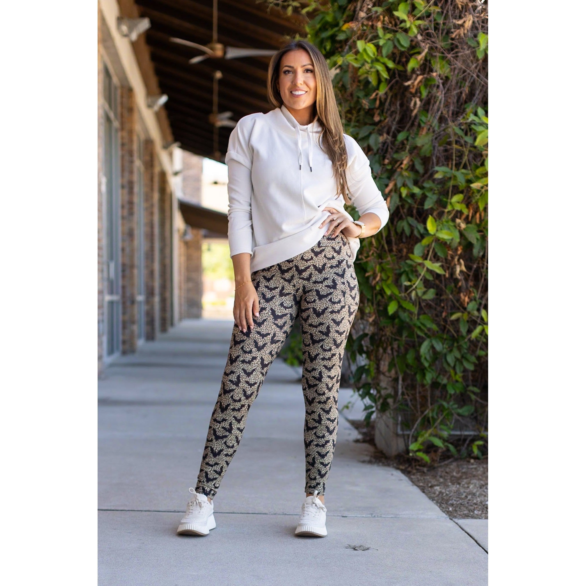PreOrder | The Bianca - Leopard Bats Leggings