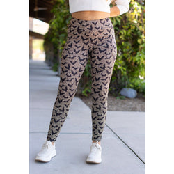 Ready to Ship | The Bianca - Leopard Bats Leggings *