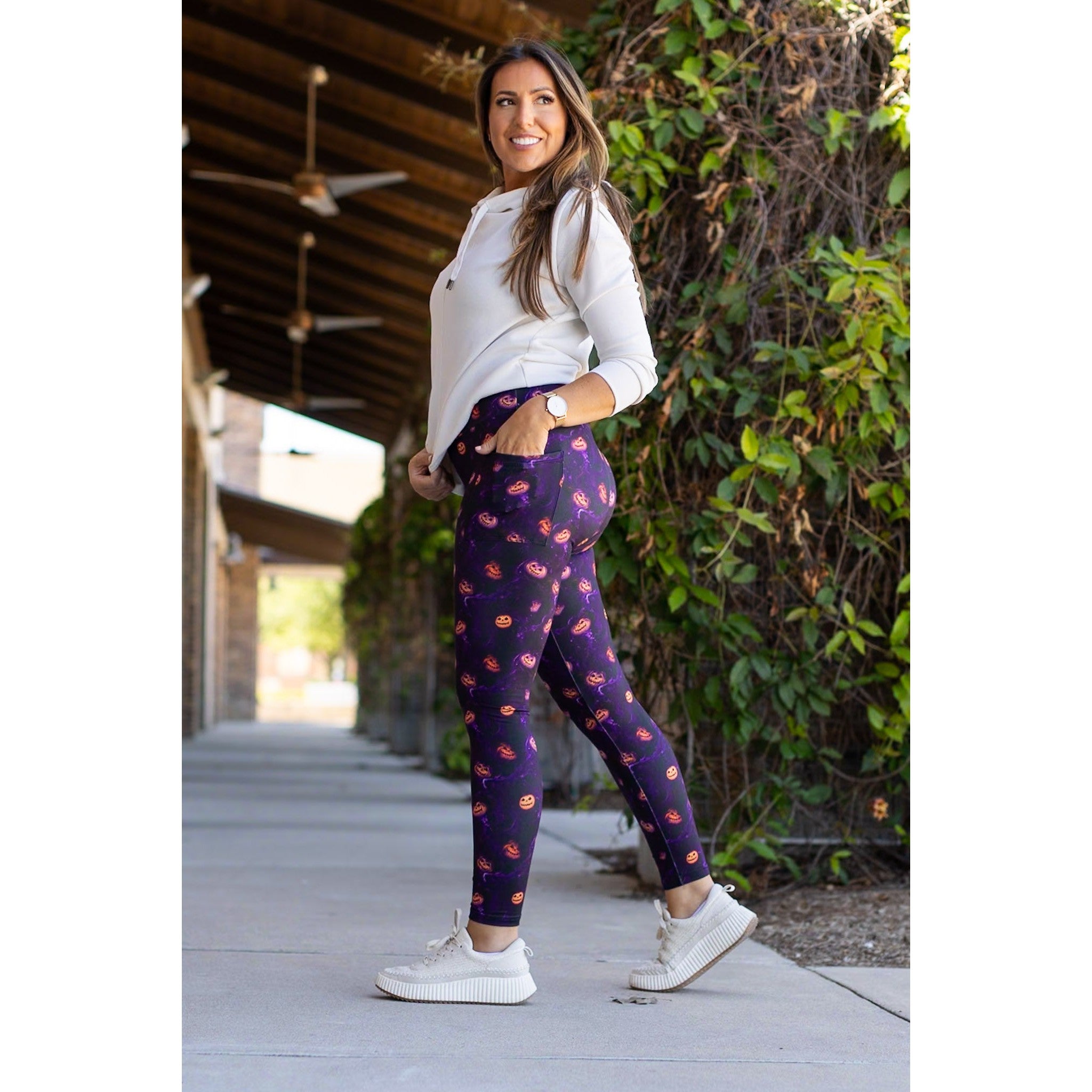 PreOrder  | The Elly - Pumpkin Blaze Leggings
