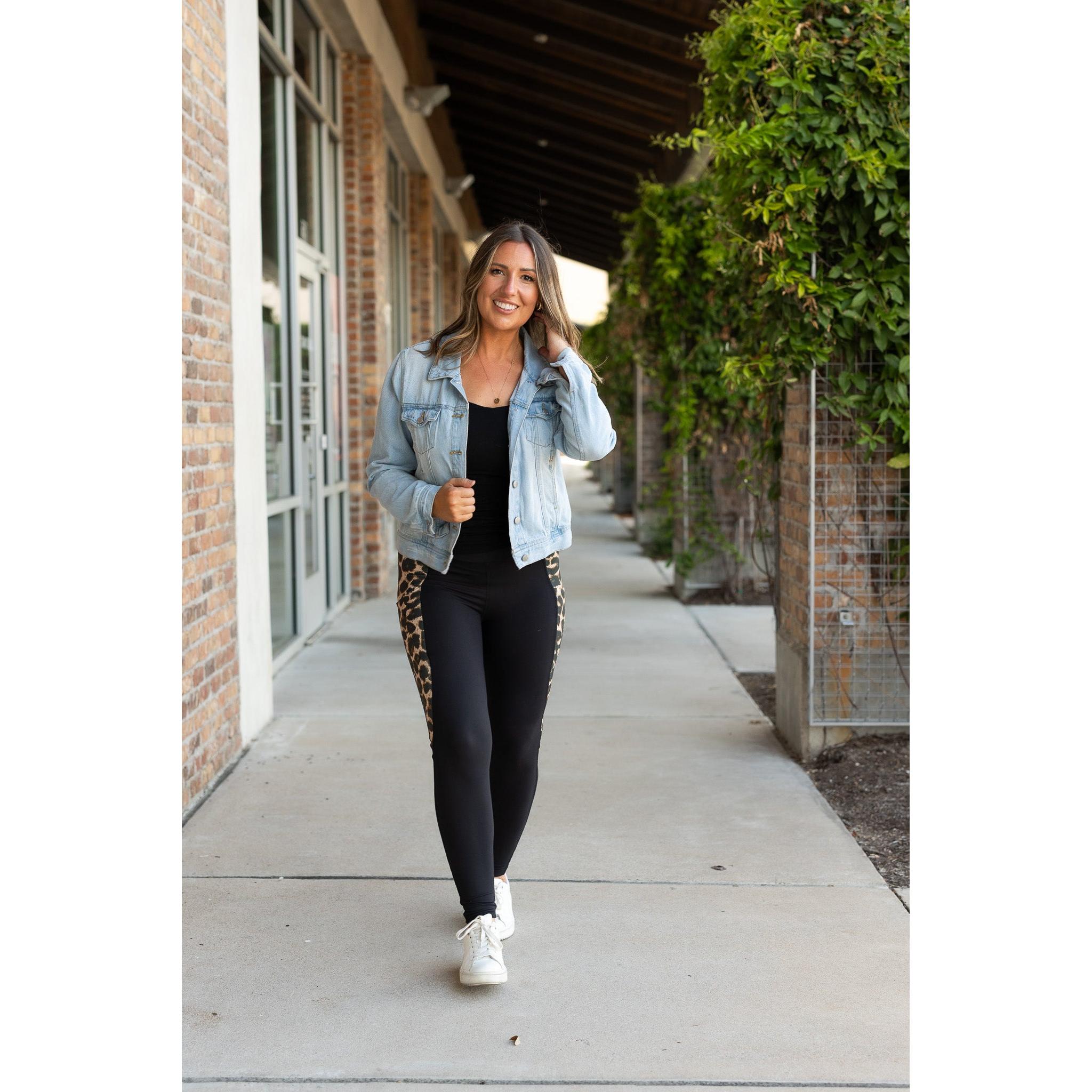 Ready to Ship | The Lexi - Leopard 2.0 Panel Leggings