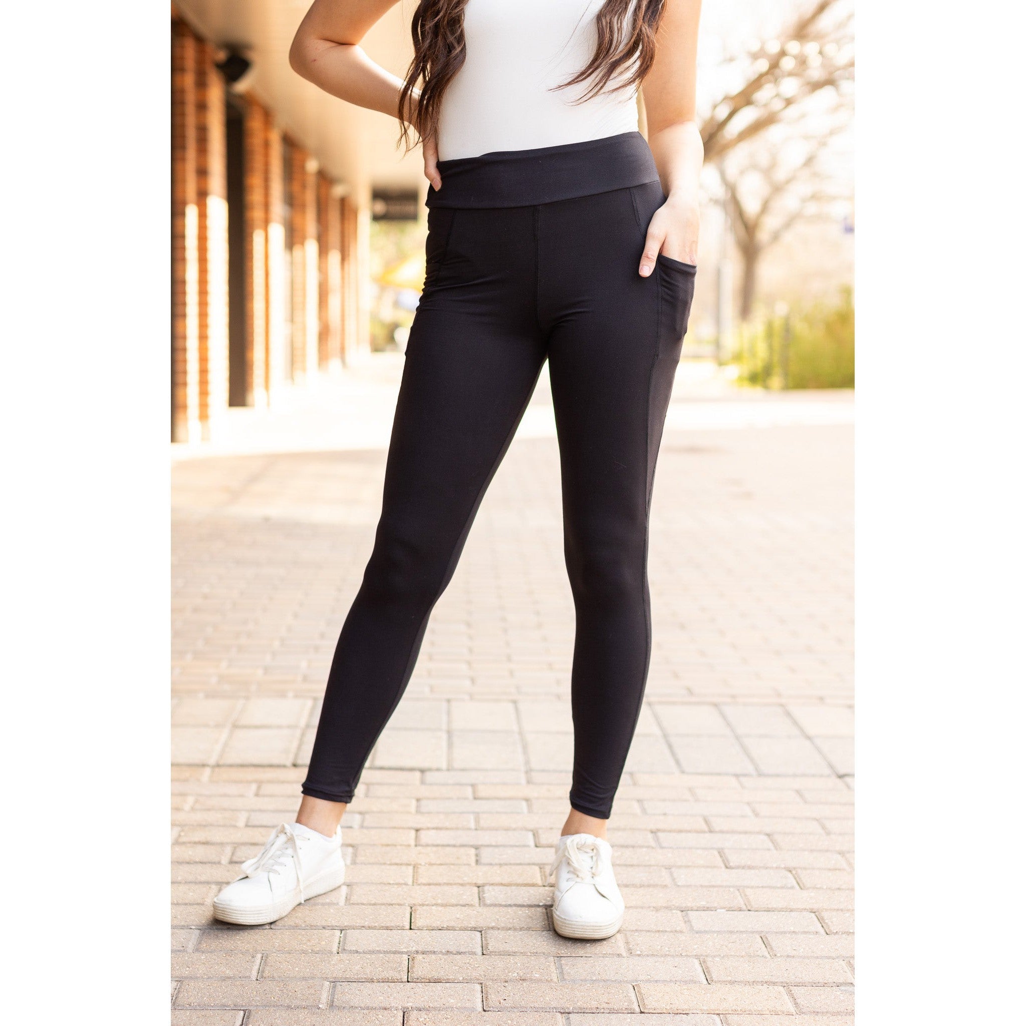 Ready to Ship | Sleek Pocket Collection Round 2  - FULL Length Leggings