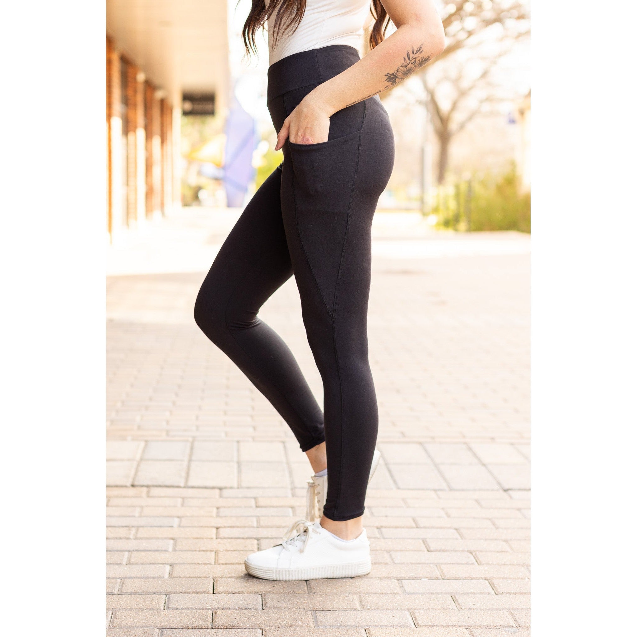 Ready to Ship | Sleek Pocket Collection Round 2  - FULL Length Leggings