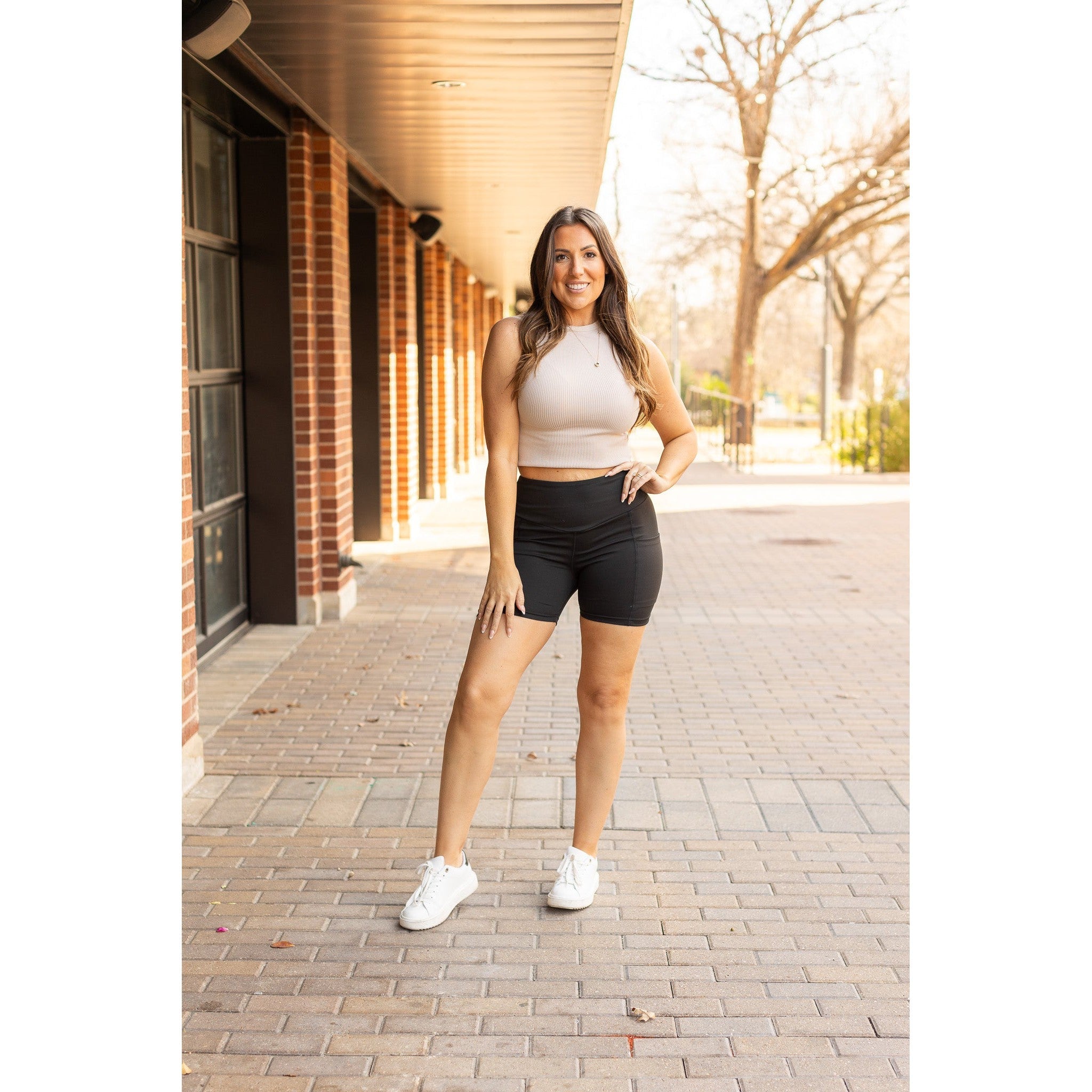 Ready to Ship | The Callie - Tummy Control Biker 5" Shorts