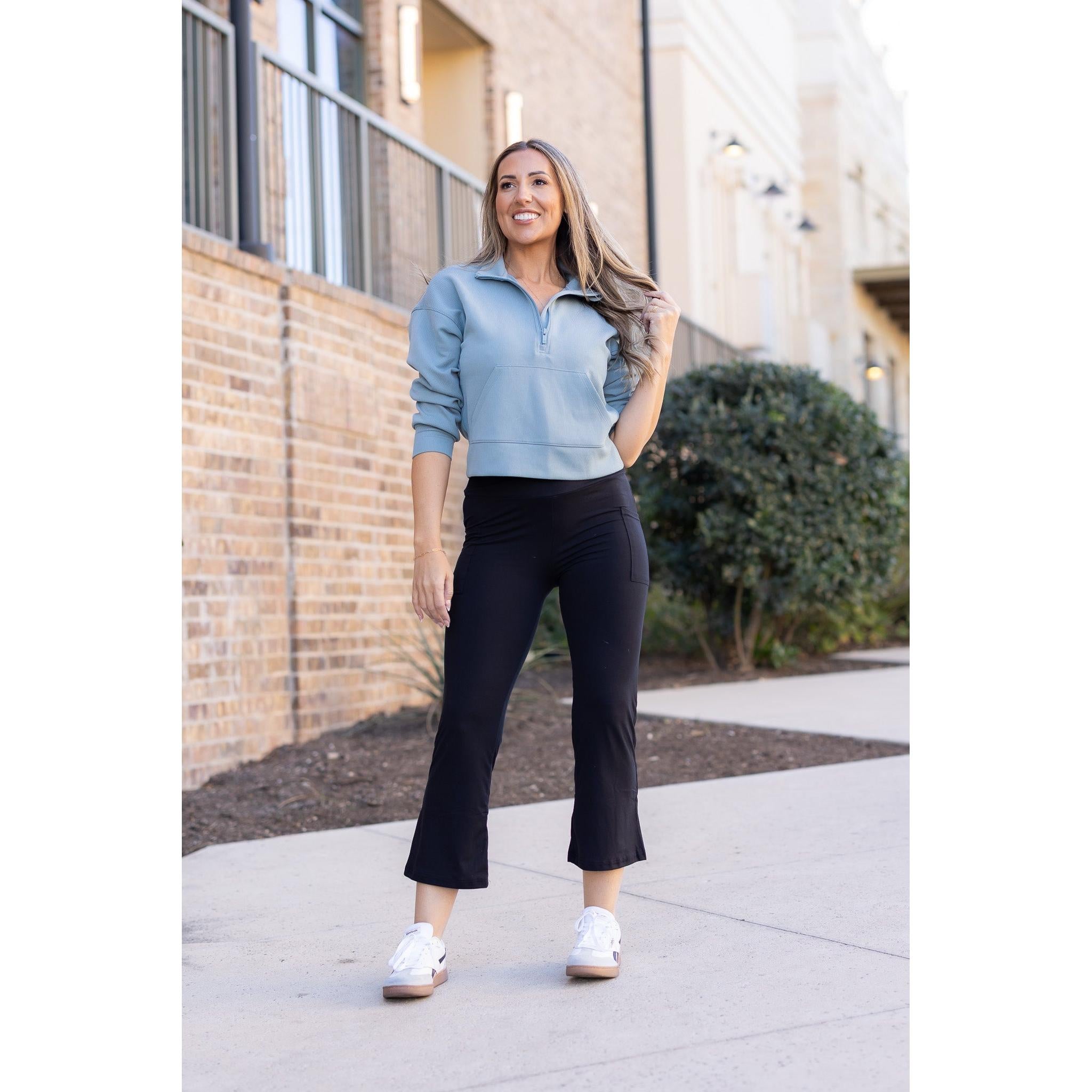 Kick Flare Leggings with buttery soft stretch fabric