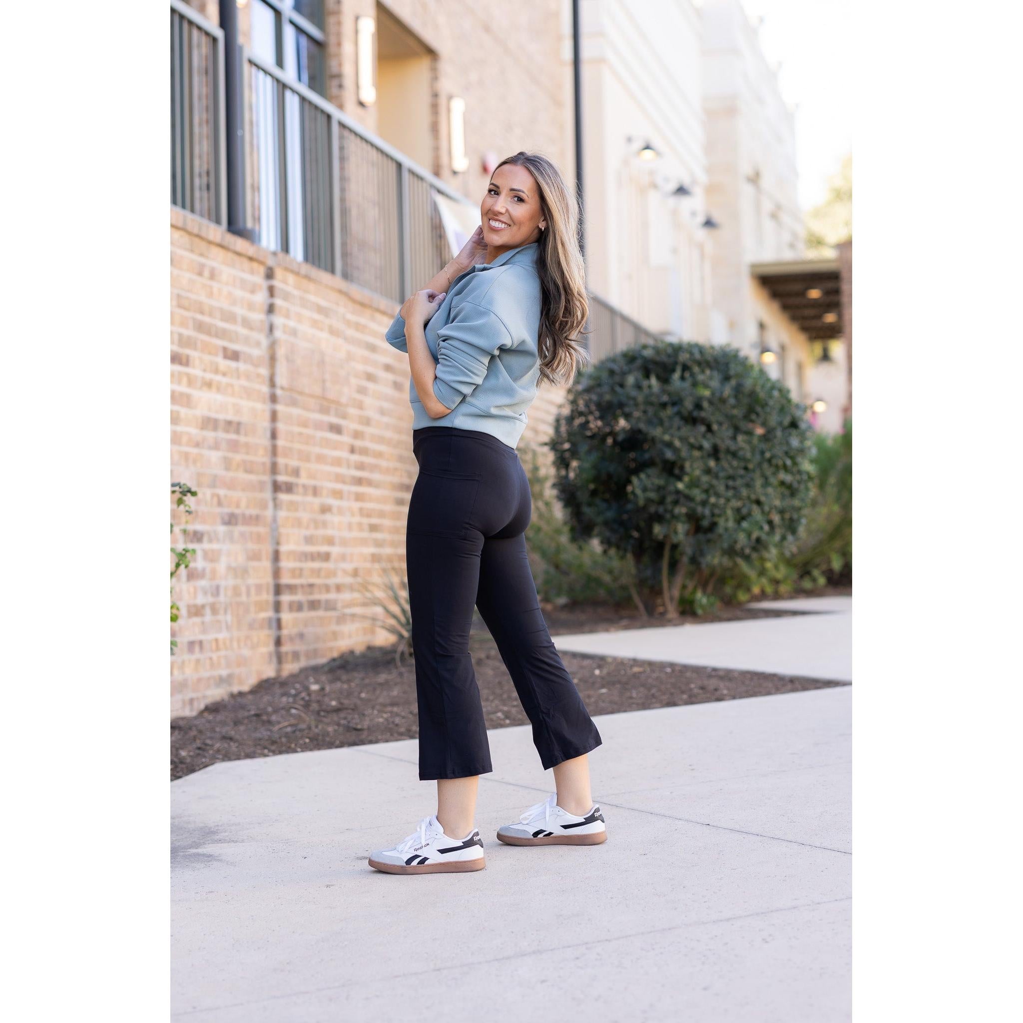 Kick Flare Leggings with buttery soft stretch fabric