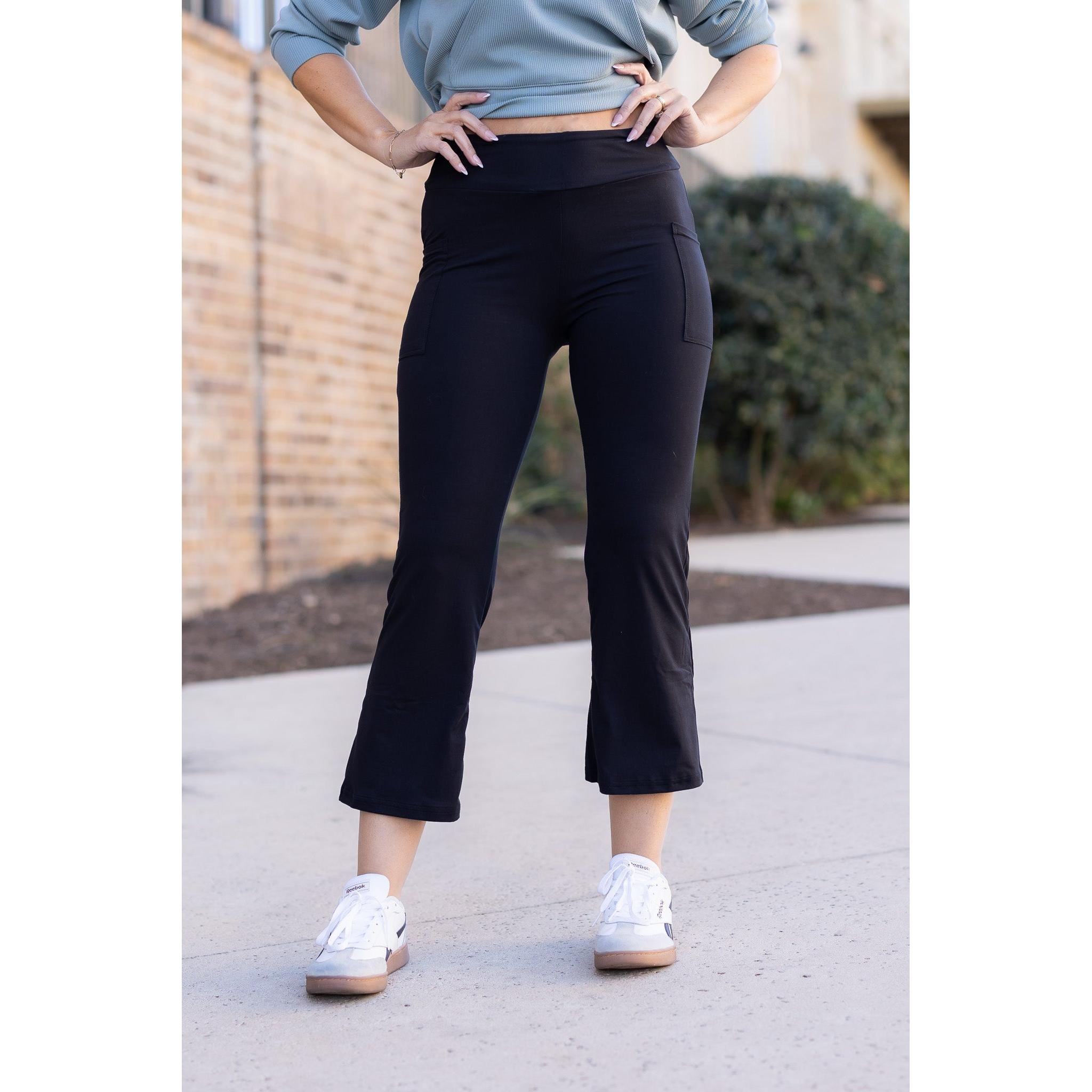Kick Flare Leggings with buttery soft stretch fabric