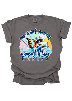 Rabid Spirit Animal Comfort Colors T-Shirt
