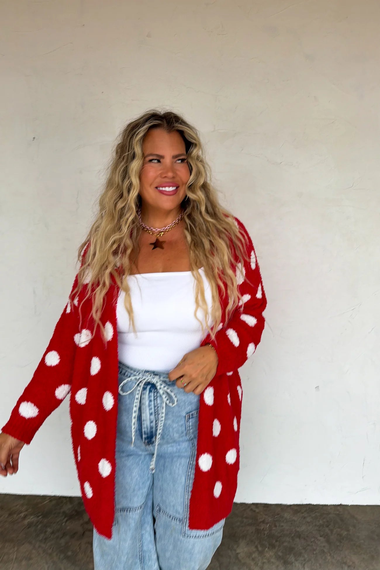 LOVE IS IN THE AIR CLOUD CARDIGAN~ RTS