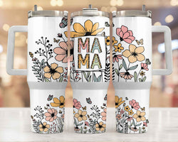 Blooming Mama 40oz Tumbler