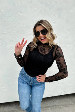 PREORDER- VALENTINES ROXY LACE TOP