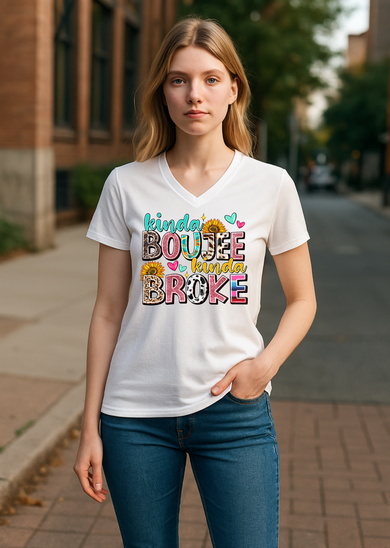 Kinda Broke Tee