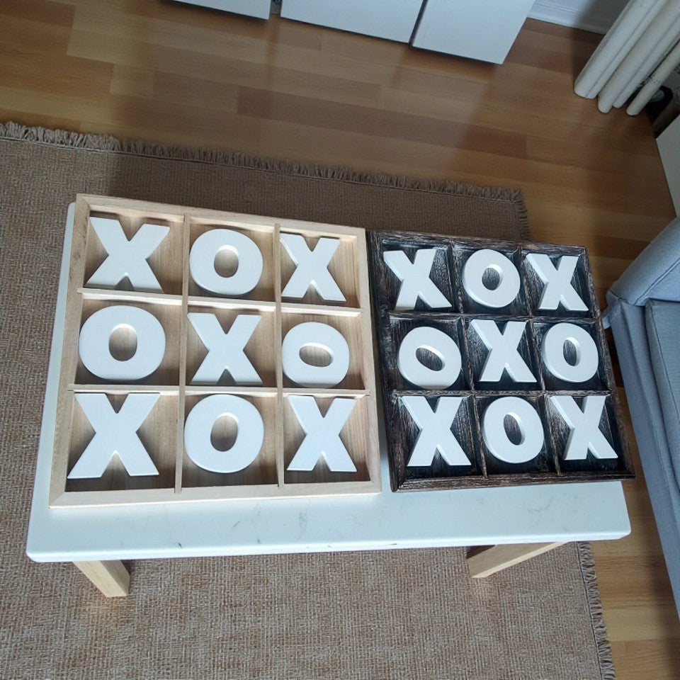 Rustic Tic Tac Toe