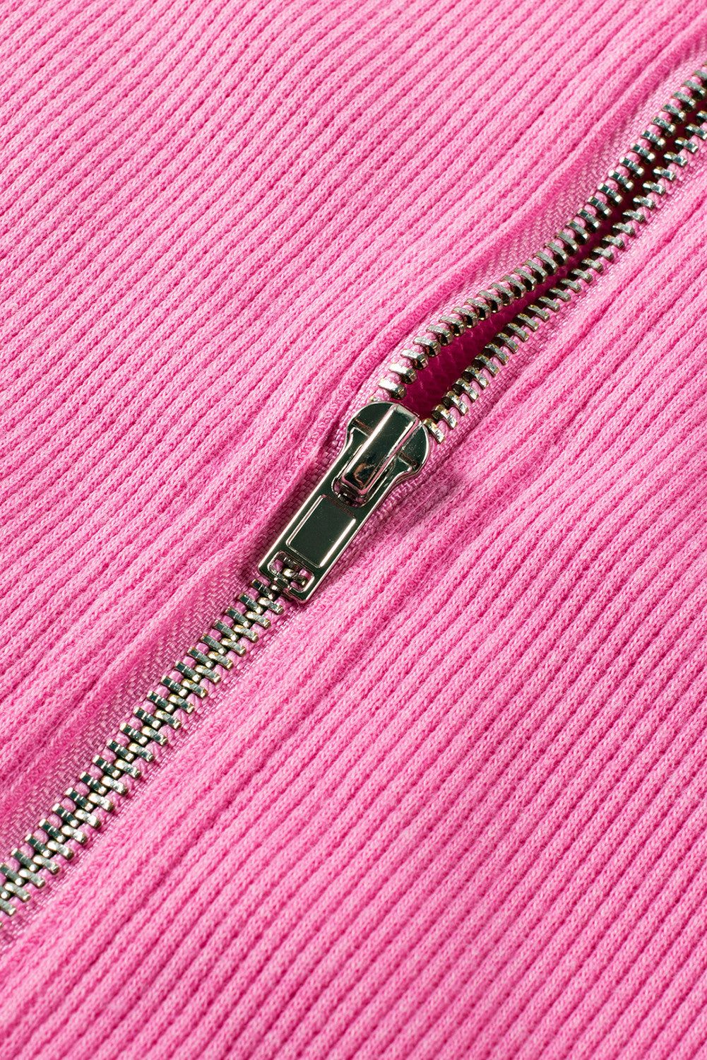 Pink Quarter Zip Dress