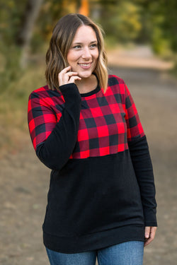 Natalie Pullover - Buffalo Plaid