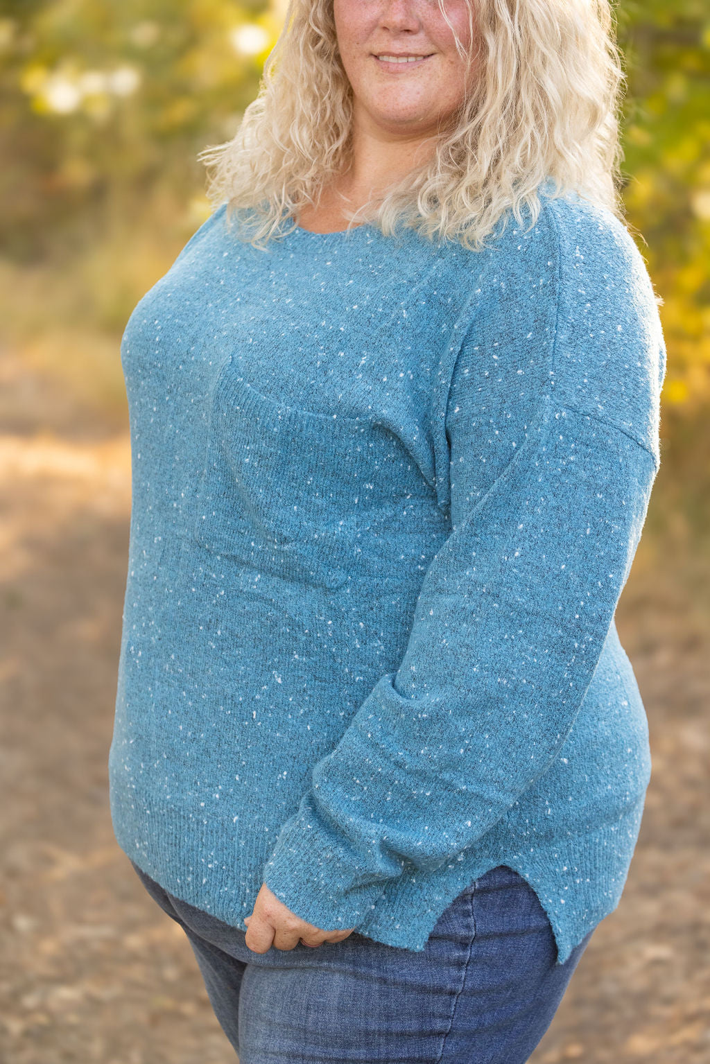 Confetti Sweater - Blue