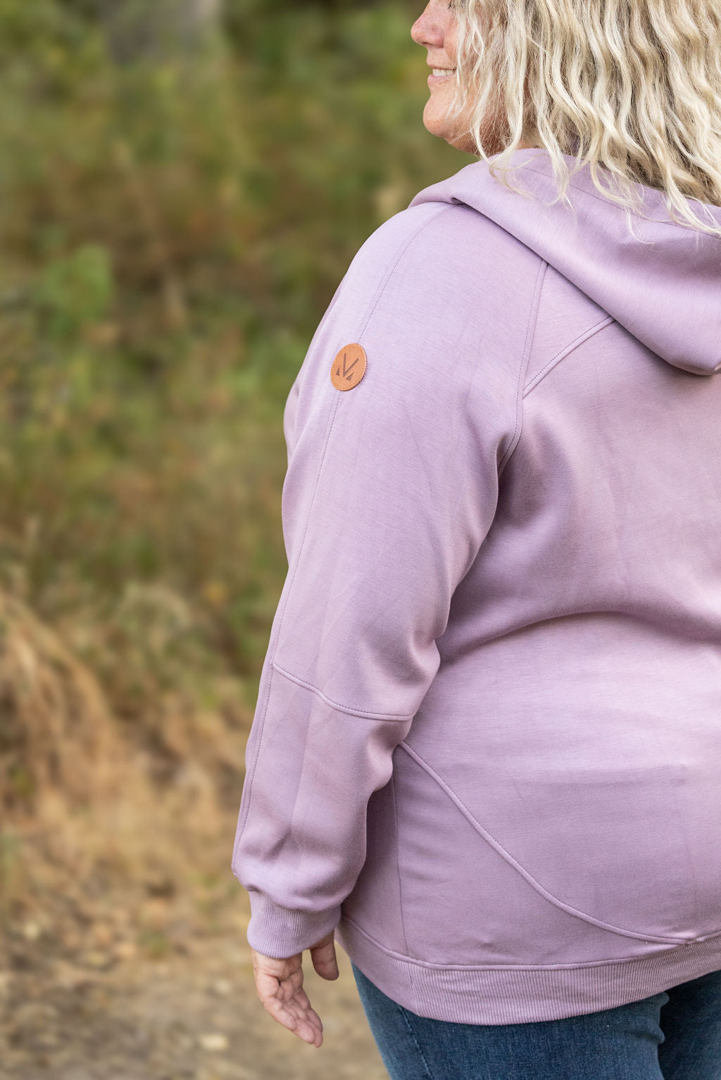 Scuba HalfZip Hoodie - Lavender