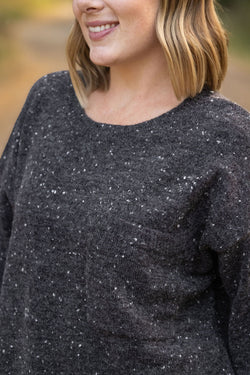 Confetti Sweater - Charcoal