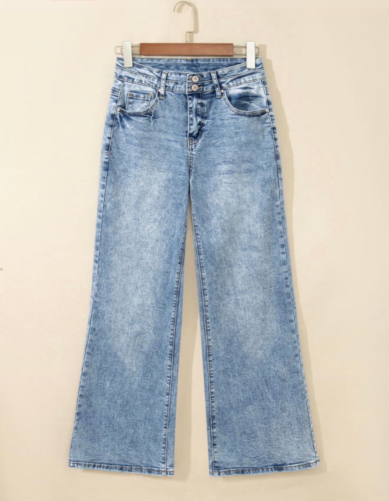 Blue Acid Wash Jeans (Light or Dark Wash) WTW