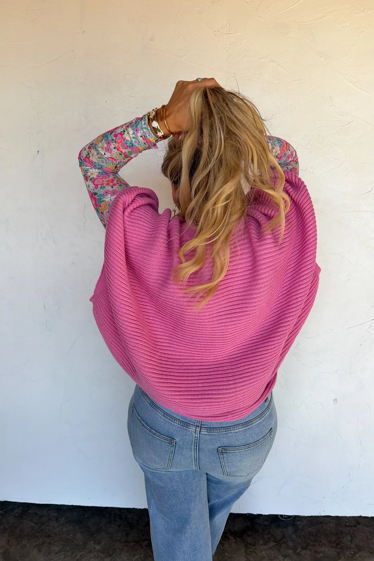 PREORDER- SPRING MEG PULLOVER PONCHO