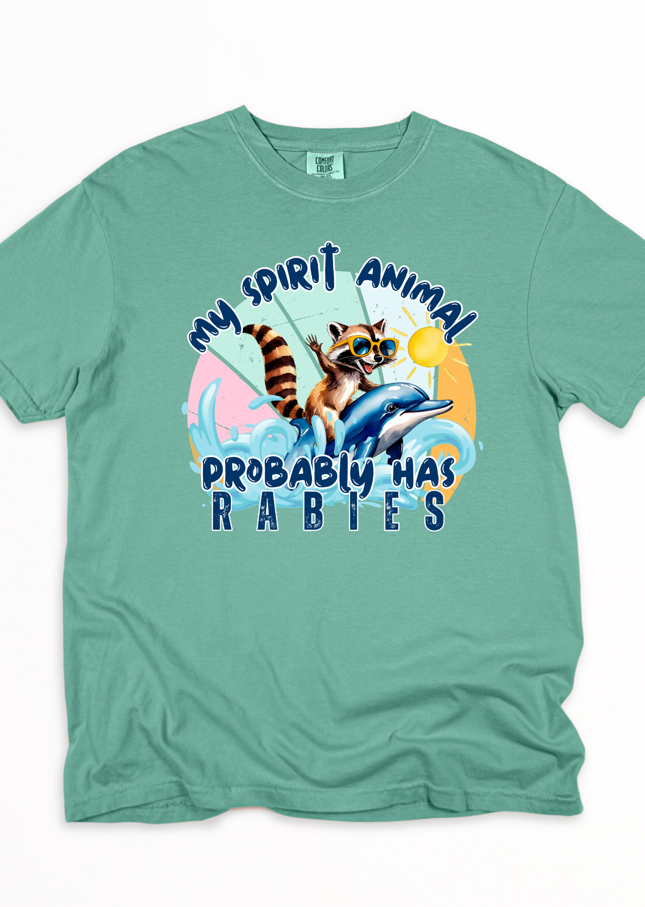 Rabid Spirit Animal Comfort Colors T-Shirt