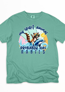 Rabid Spirit Animal Comfort Colors T-Shirt