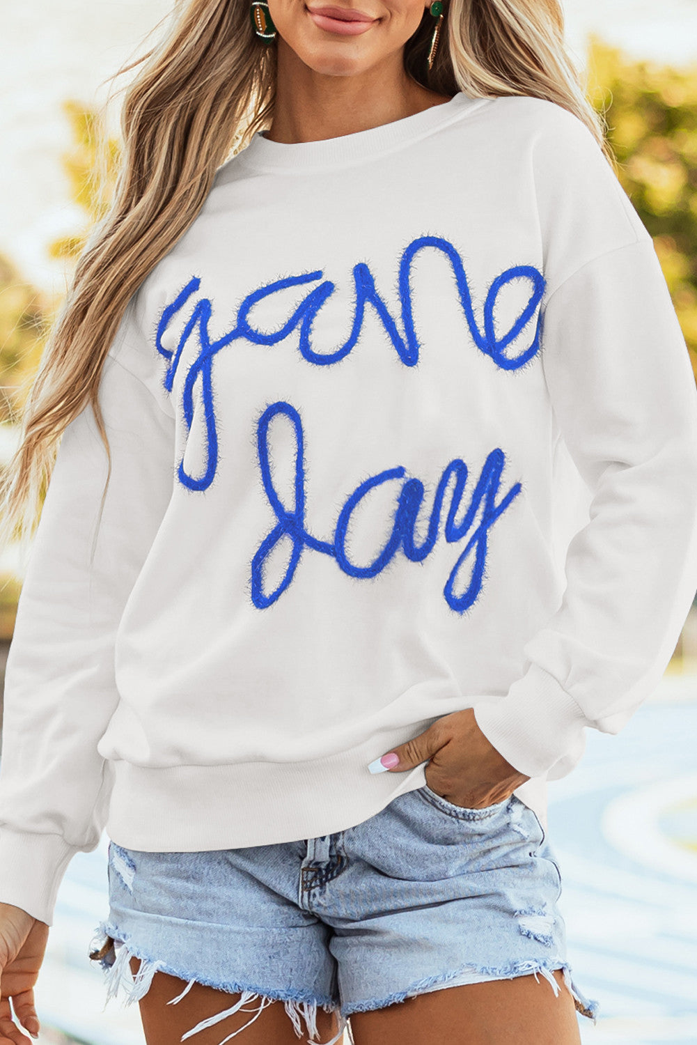 Tinsel Game Day Sweatshirt WTW