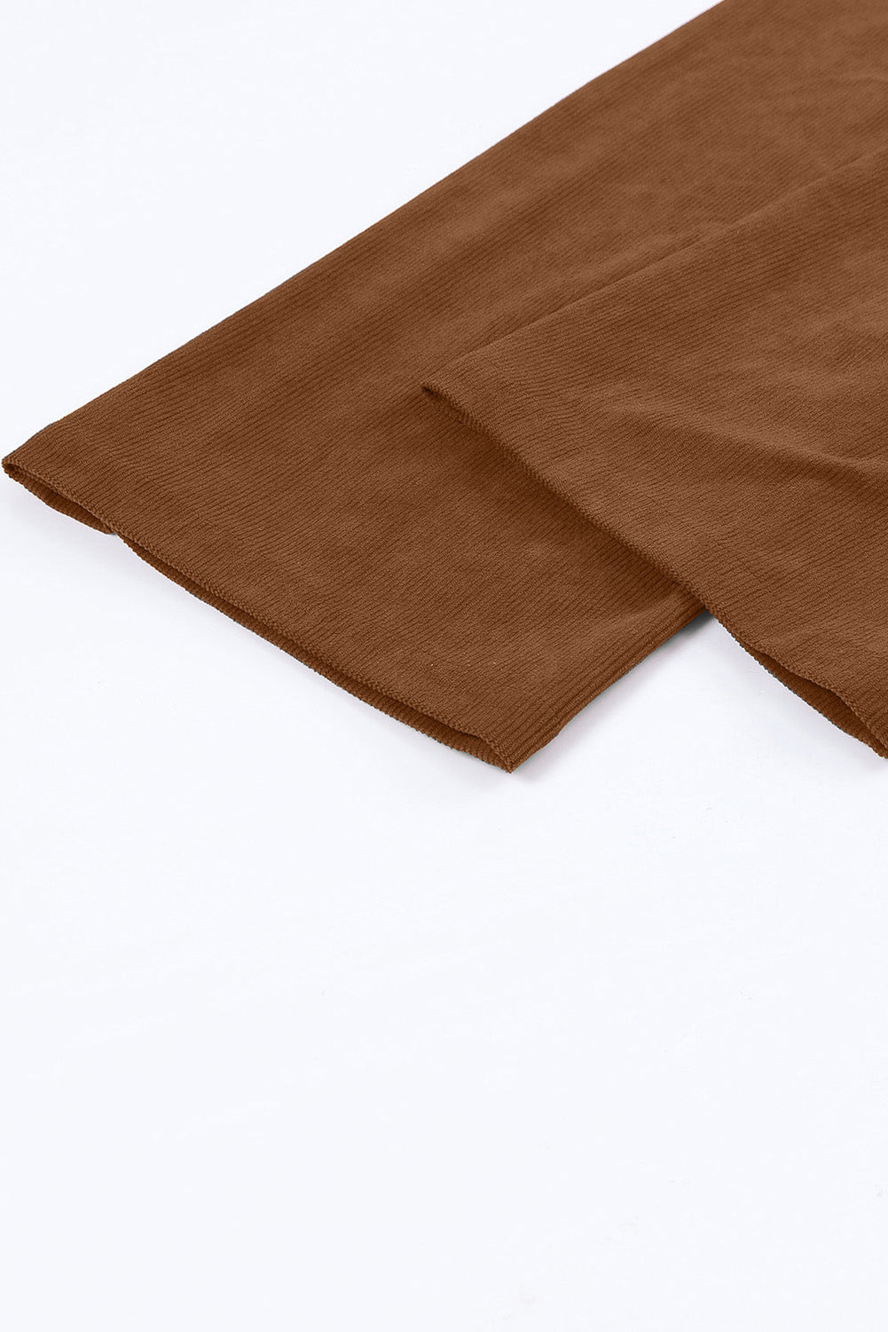 Solid Corduroy Wide Leg Bib Overalls
