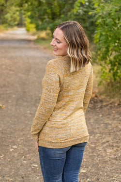 Hannah Pocket Pullover - Mustard