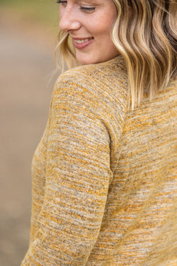 Hannah Pocket Pullover - Mustard