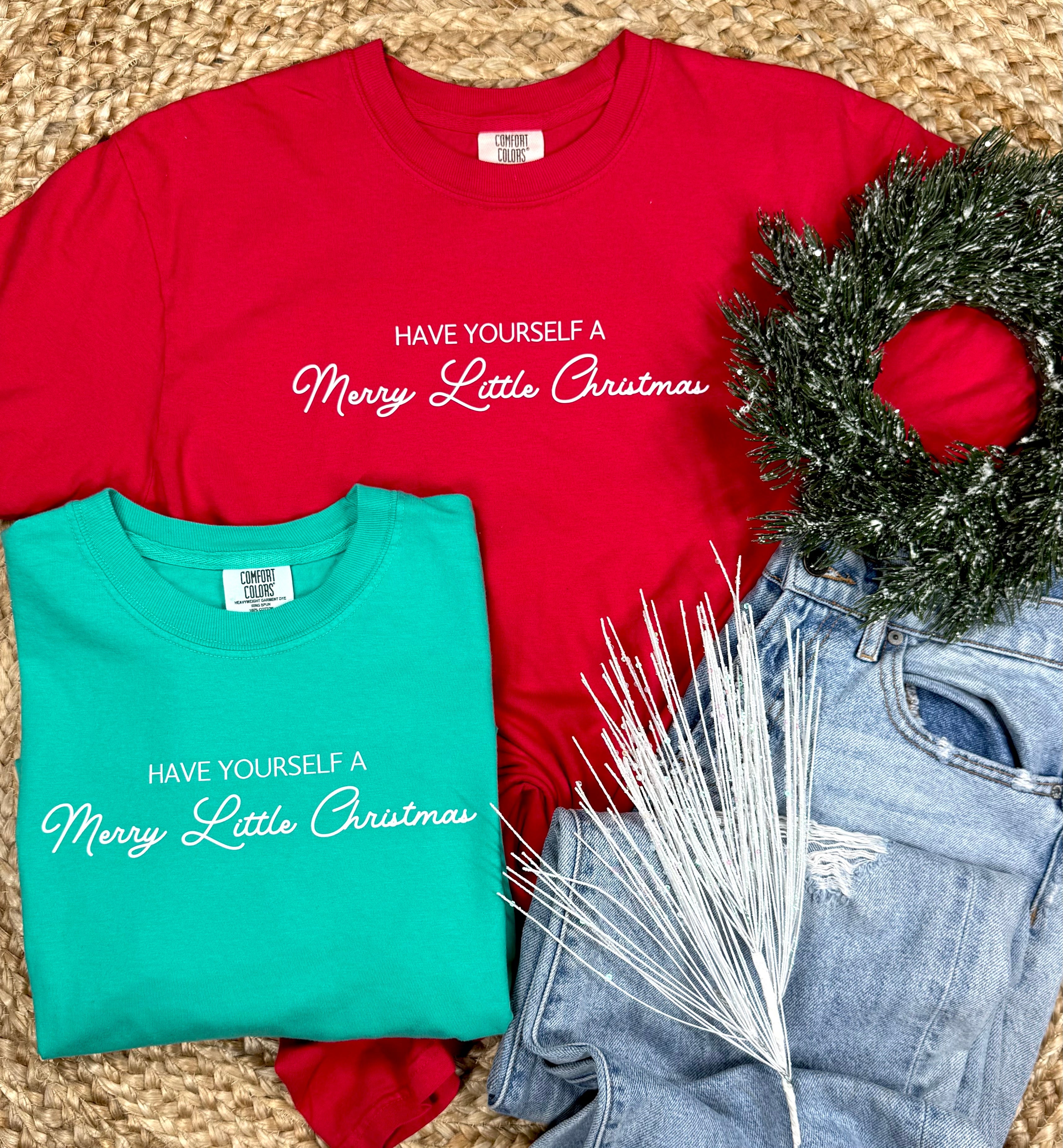 Merry Little Christmas Graphic Tees