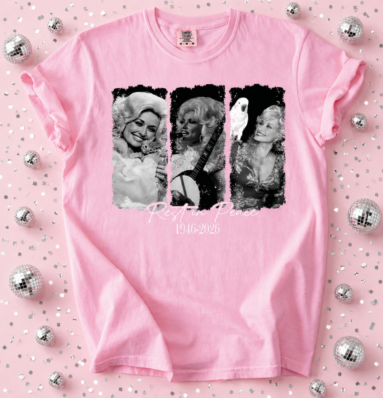 Rest In Peace, Dolly Tee PREORDER