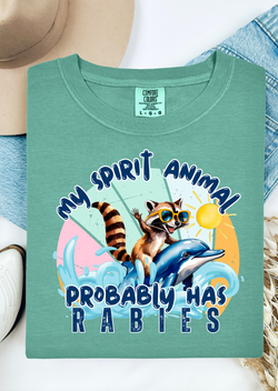 Rabid Spirit Animal Comfort Colors T-Shirt