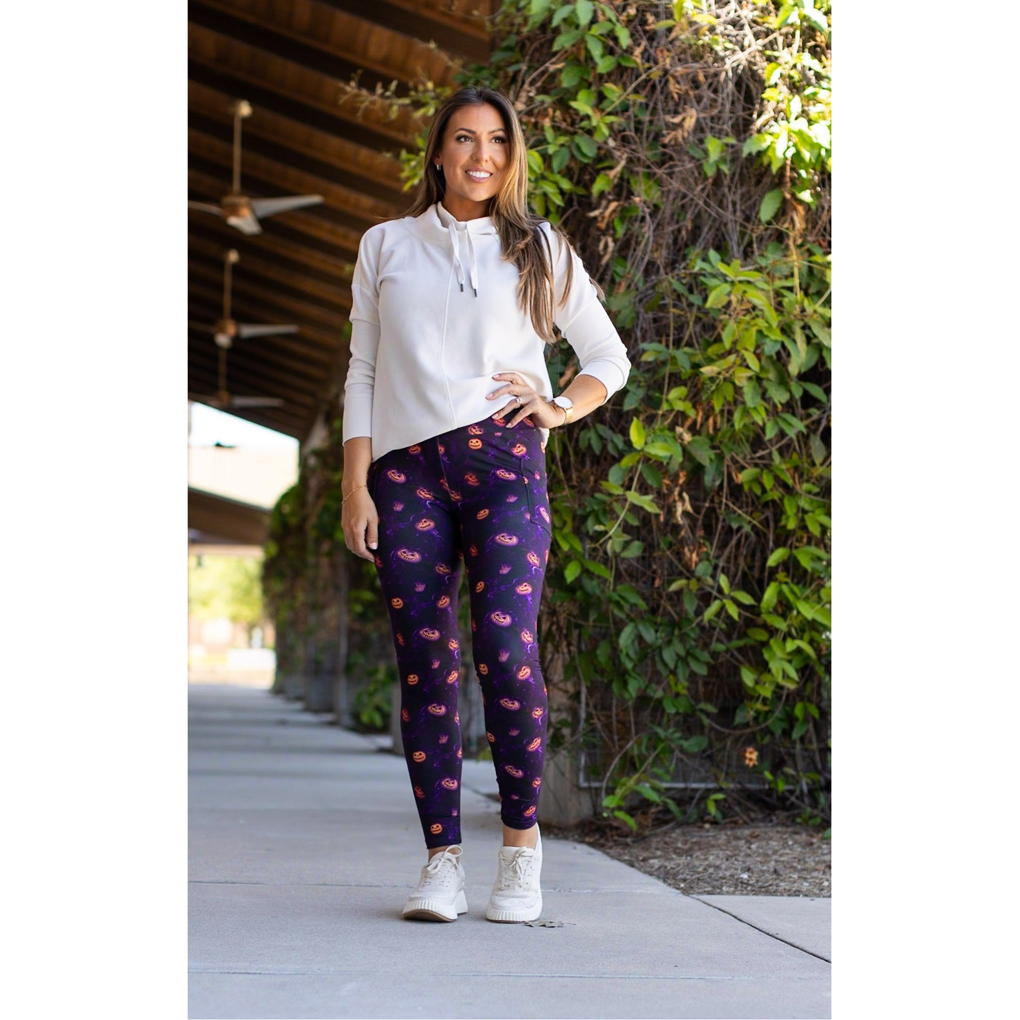 PreOrder  | The Elly - Pumpkin Blaze Leggings