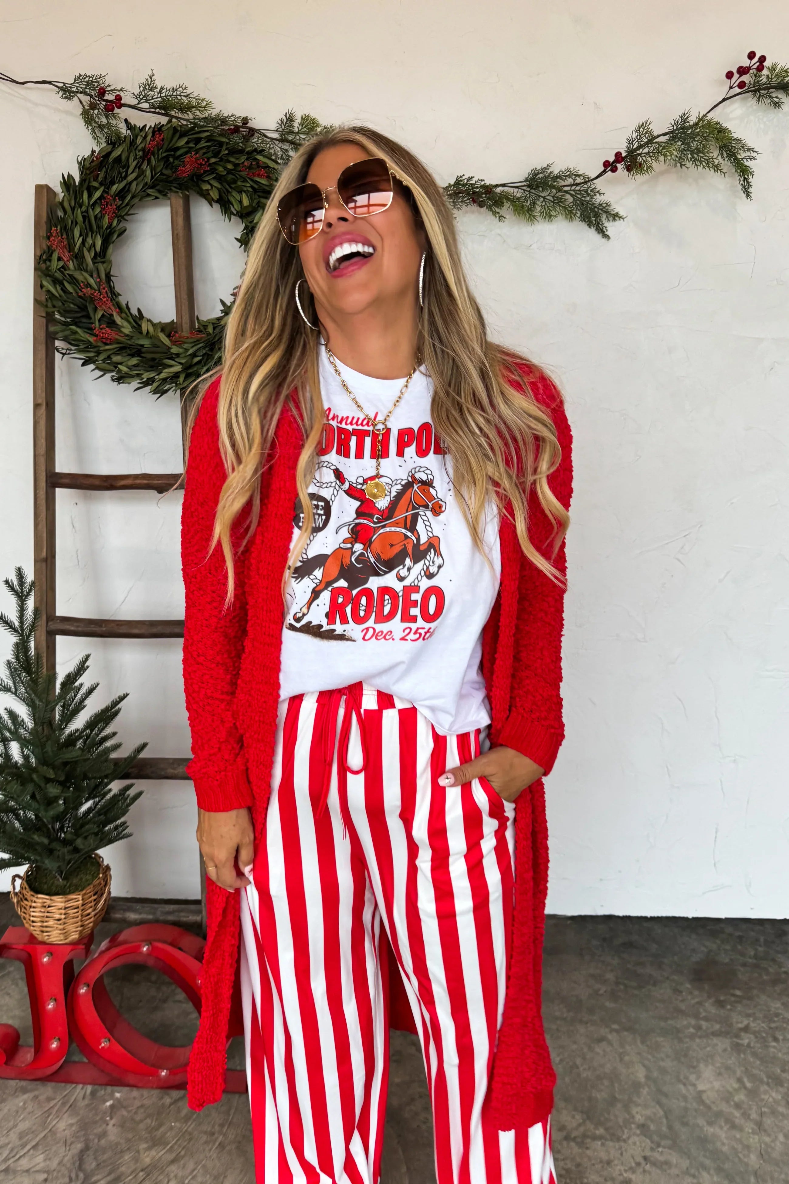 RTS: Poppy Knit Popcorn Cardigan