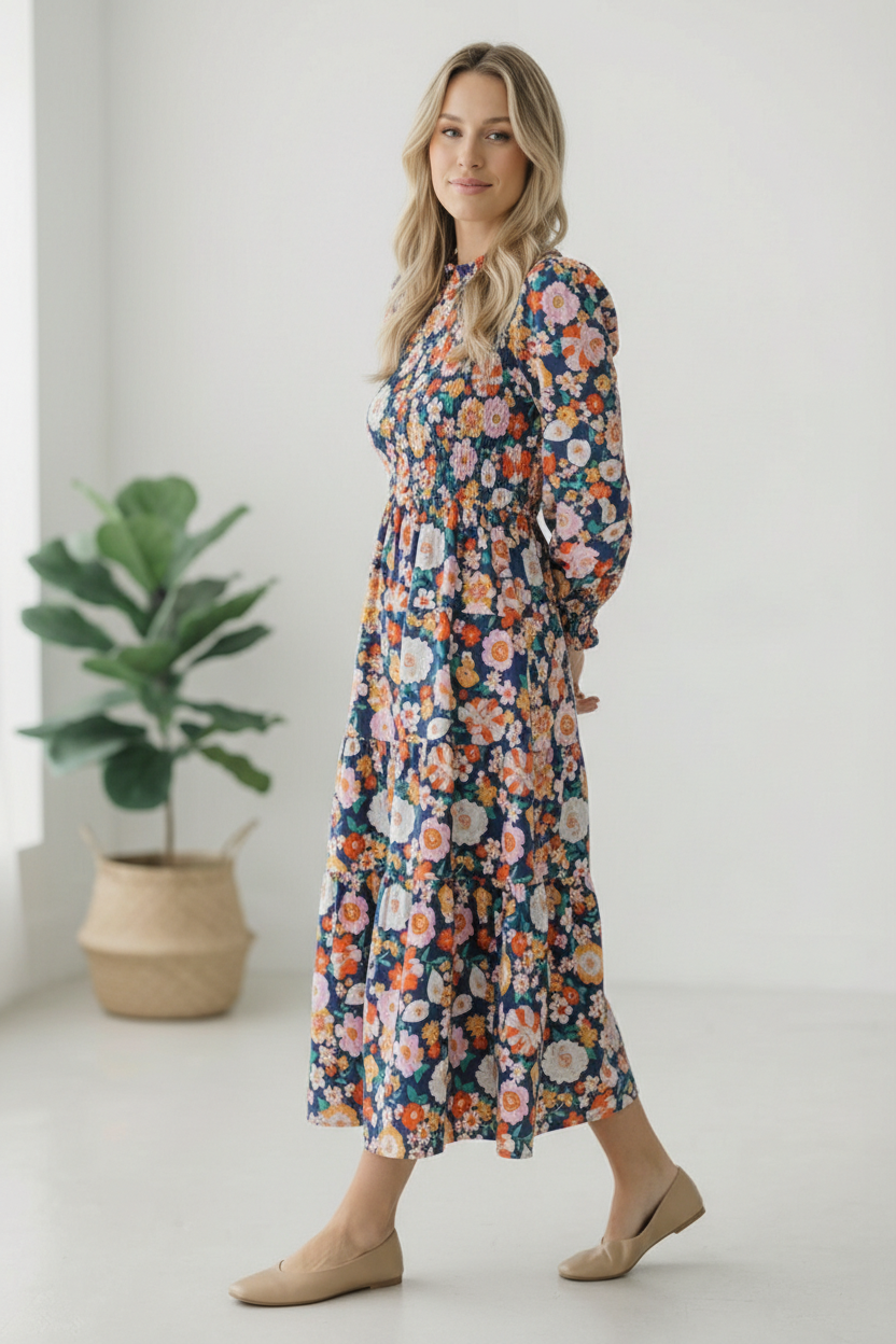The Perfect Bouquet Tiered Dress