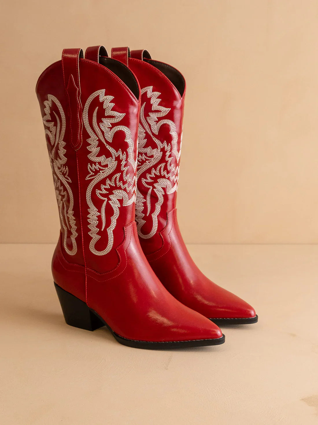 The Amaya | Cherry Classic Western Cowgirl Boot