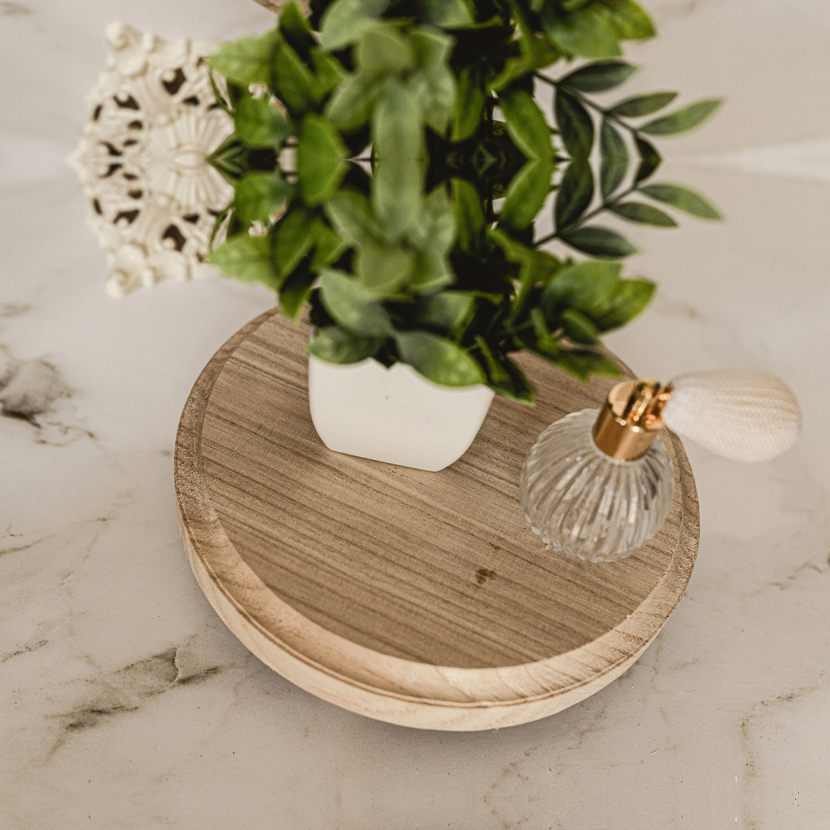 Entryway table decor and organization
Bedroom dresser top organizer
Kitchen counter catchall tray
Office desk organizer wooden tray