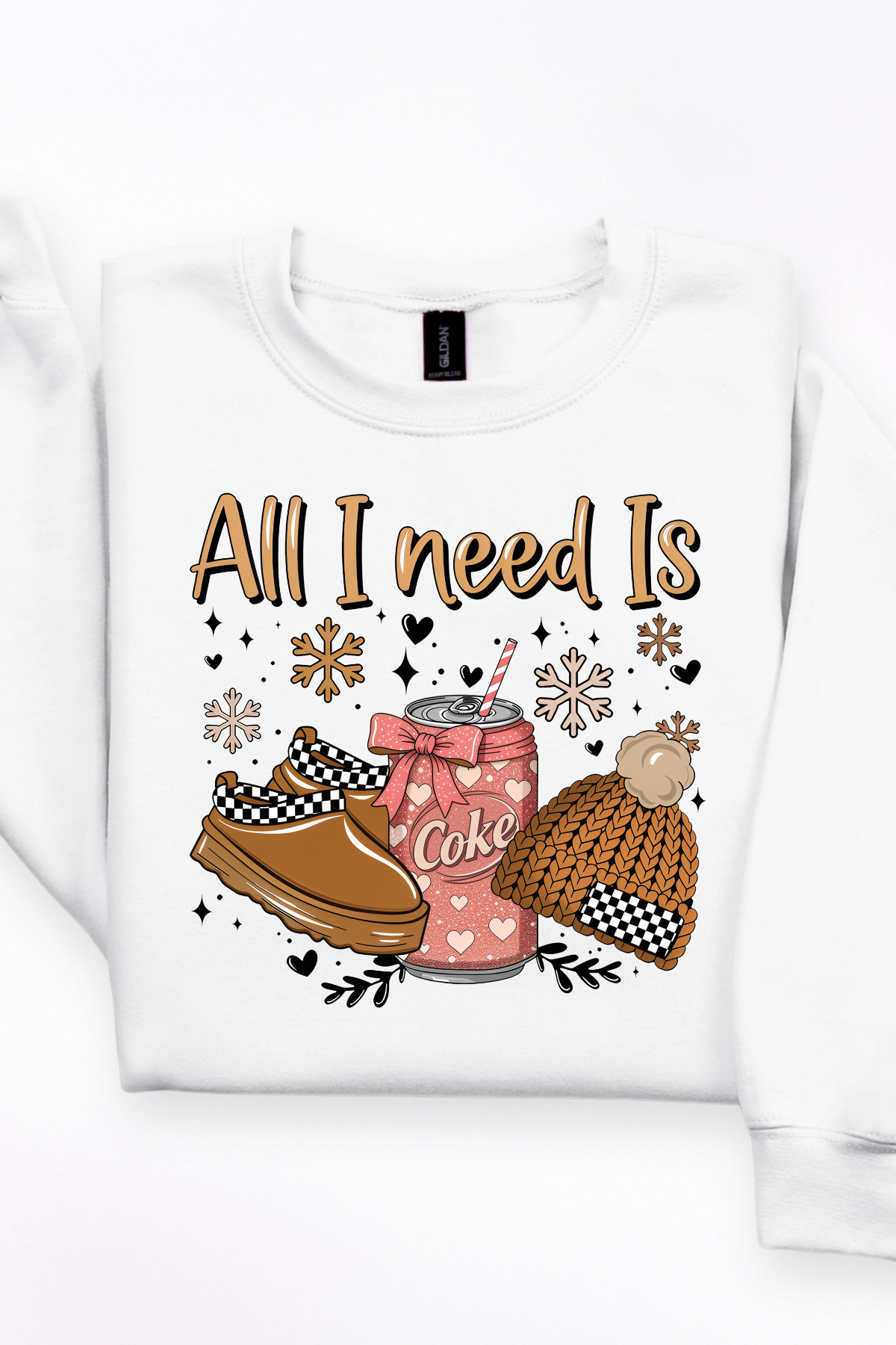 All I Need Is a Classic Drink & The Basics Sweatshirt