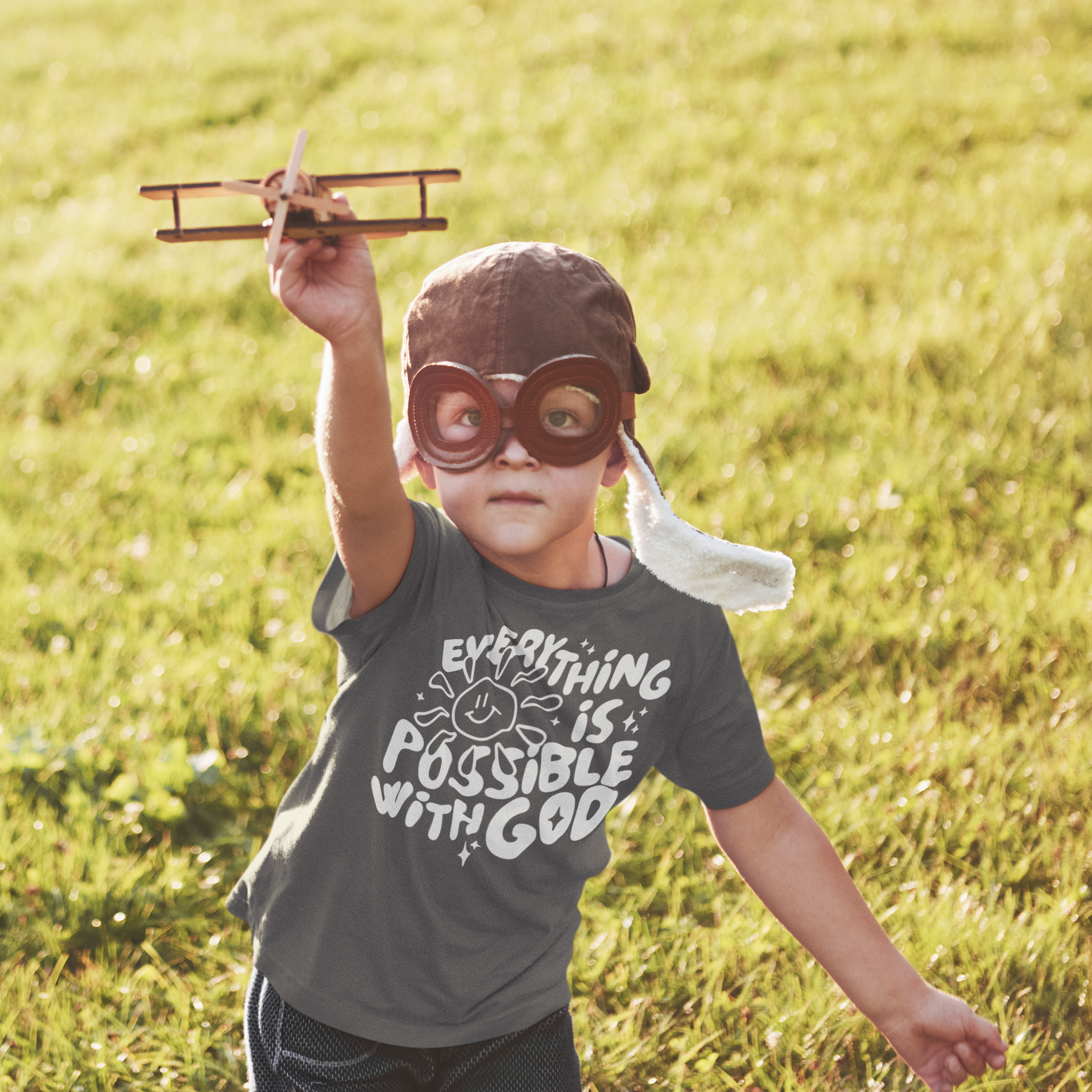 Everything Is Possible With God Youth & Toddler Graphic Tee