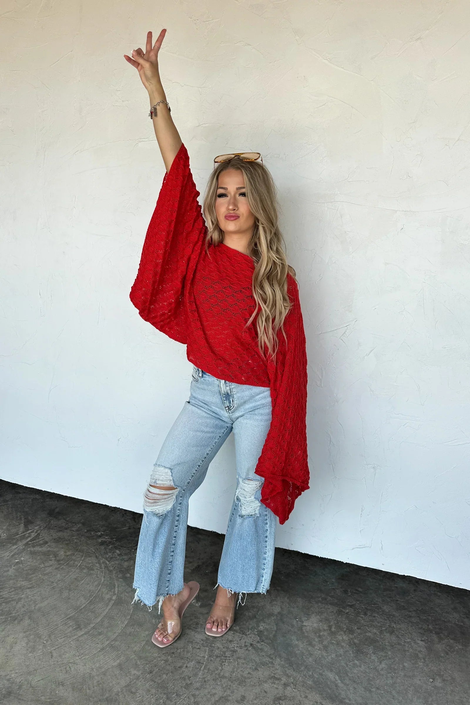 PREORDER: Winter Free Spirit Bell Sleeve Top