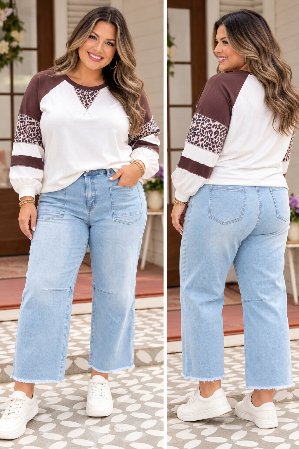 Blue Plus Raw Cut Jeans WTW