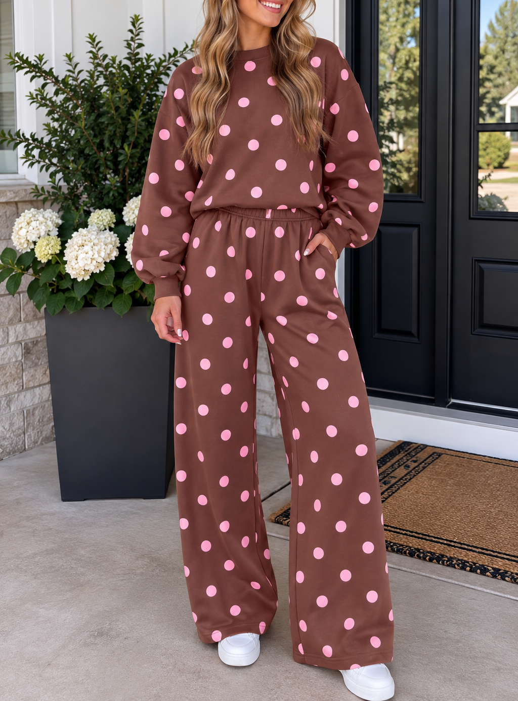 Polka Dot Casual Set WTW