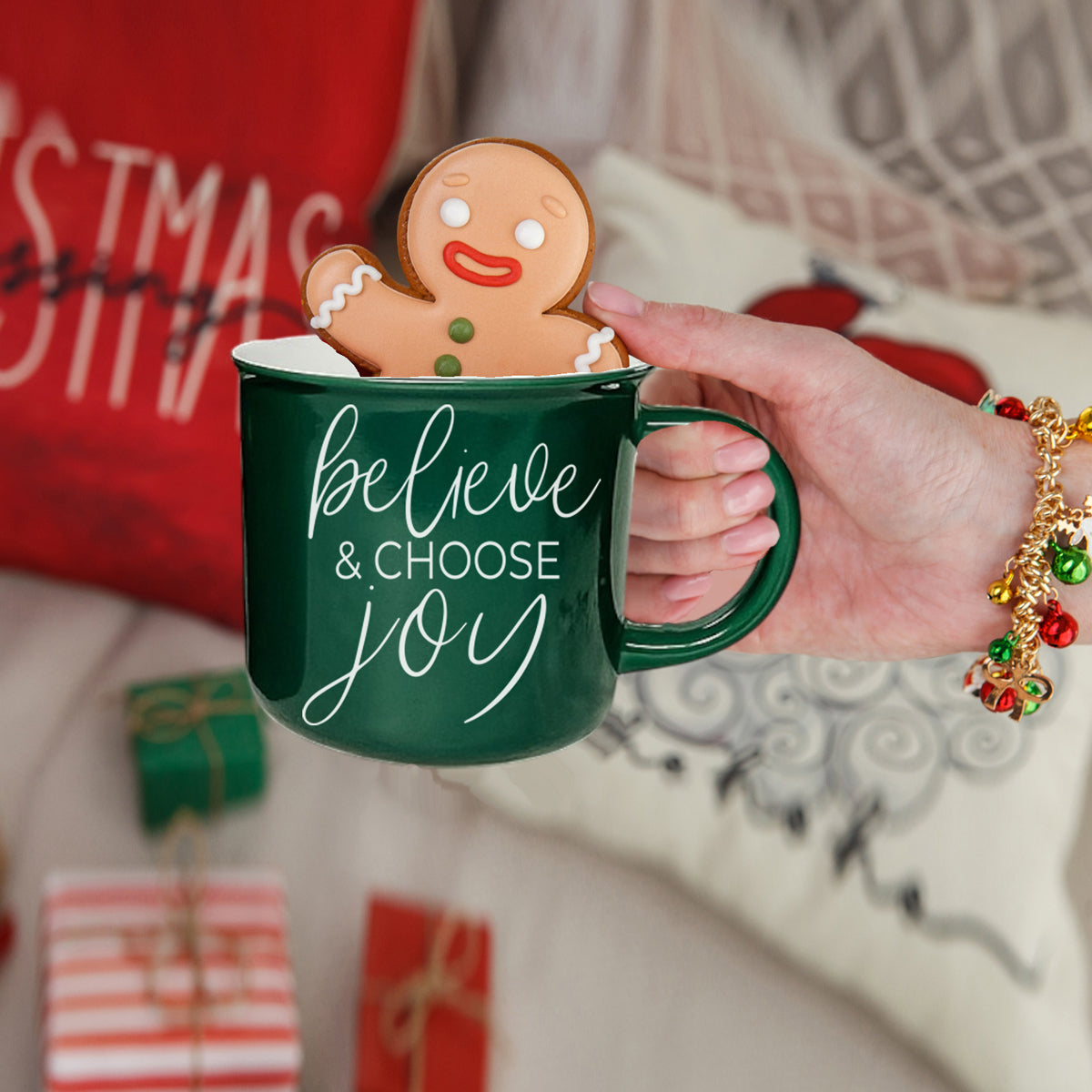 Believe & Joy Mug