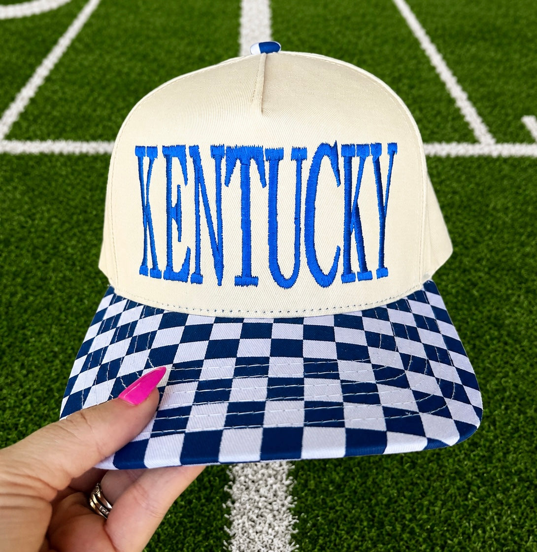 Kentucky Checkered Hat