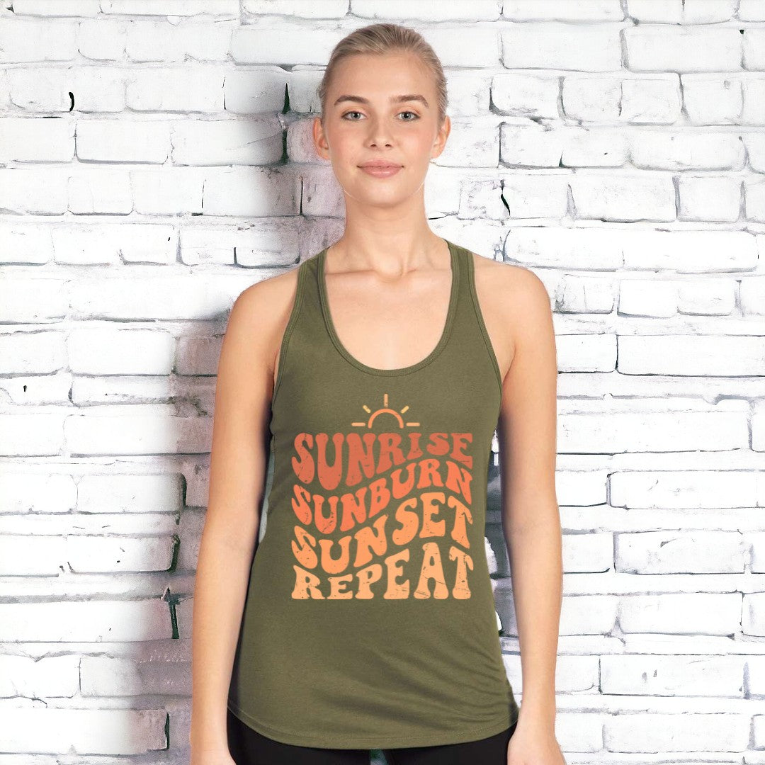 Sunrise Racerback Tank