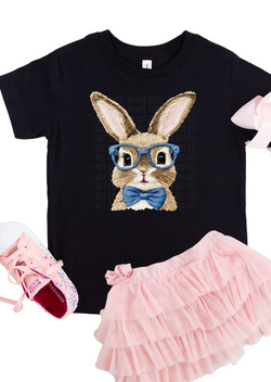 Smart Bunny Faux Embroidery KIDS