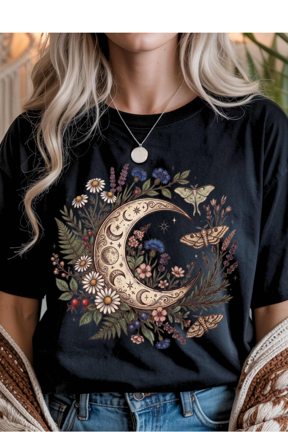 Mystical Moon Graphic Tee